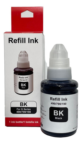 Tinta Generica Para Imp G3102 G3110 G3111 G4111 G1100 /negra