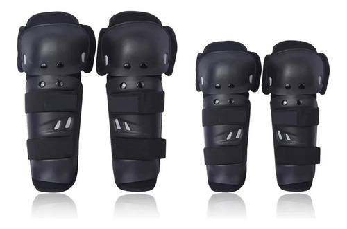Protector Kit Rodilla Codos Rodilleras Y Coderas Moto Cross