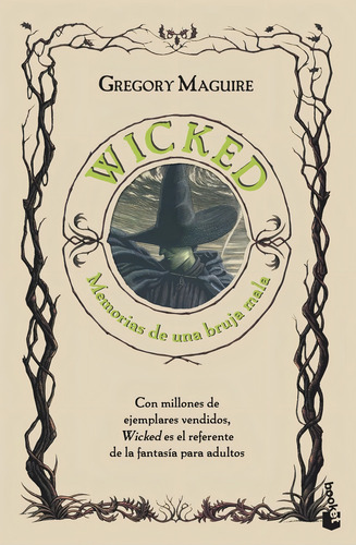 Wicked. Memorias De Una Bruja Mala (ed. Película), De Maguire, Gregory., Vol. 1. Editorial Booket, Tapa Blanda En Spa, 2024