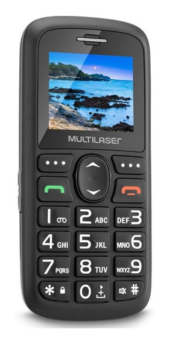 Telefone Celular P/ Idoso Vita 3 Multilaser P9048 Mp3 Radio