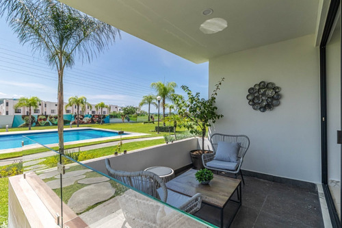 Imagen 3 de 22 de Departamento Cerca De Cuernavaca Con Alberca Y Areas Verdes En Venta