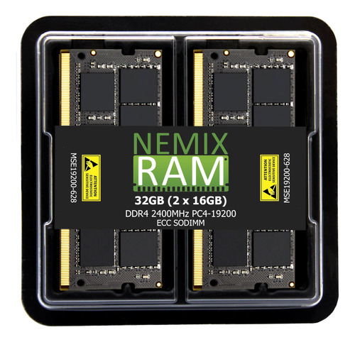 Nemix Ram 32gb (2x16gb) Ddr4 2400mhz -odimm Kit