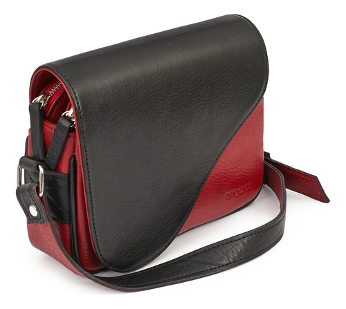 Bandolera Mujer Cuero Cartera Morral Bolso Liebe Briganti 