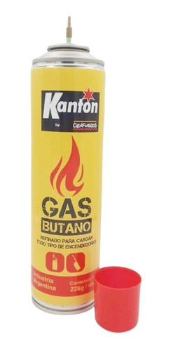 Gas Butano Llamita Para Encendedores X 400 Cc / 226 Gr