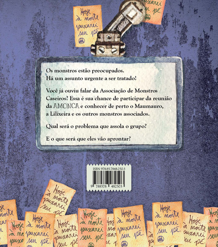 Amonca: Associação de monstros caseiros, de de Castro Gomes, Alexandre. Editorial Editora Biruta Ltda., capa mole em português, 2020