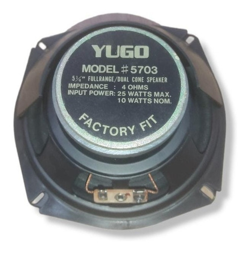Altavoz Frontal Redondo 5 1/4'' Yugo