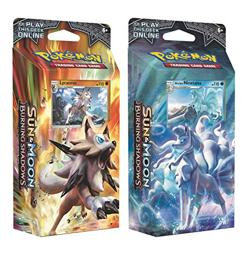 Barajas Temáticas De Pokémon Tcg Sun & Moon Burning Shadows