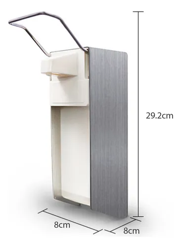 Dispensador Manual De Jabón De Aluminio Con Presión De Codo