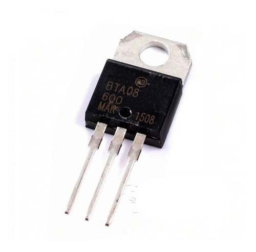 X25 Bta08-600c Triac 8a 600v To-220 Alternativo Bt137-600