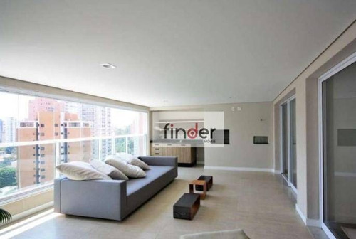 Imagem 6 de 30 de Hemisphere Na Avenida Juriti, 73. Apartamento À Venda, 335 M², Andar Alto, Varanda Gourmet, 3 Suítes, Fino Acabamento, Lazer Completo E 4 Vagas. Moema - Ap12682