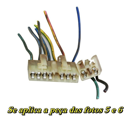 Par Do Chicote Chave De Seta Fiat Uno Fiorino 84-91 (Usado)