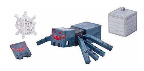 Arañas Minecraft Earth 3.25 Figura De Araña Cueva, Multi