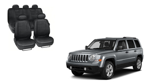 Fundas Jeep Patriot Tactopiel Resp Tras Chico Lado Izq  Msi