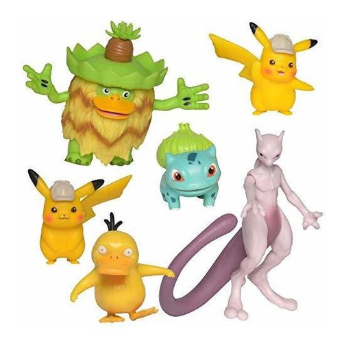 Figura De Accion De Batalla De Detective Pikachu Paquete De