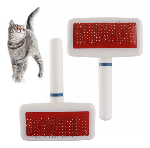 Cepillo De Baño Para Pelo De Gato, Masaje Para Perros, Peine
