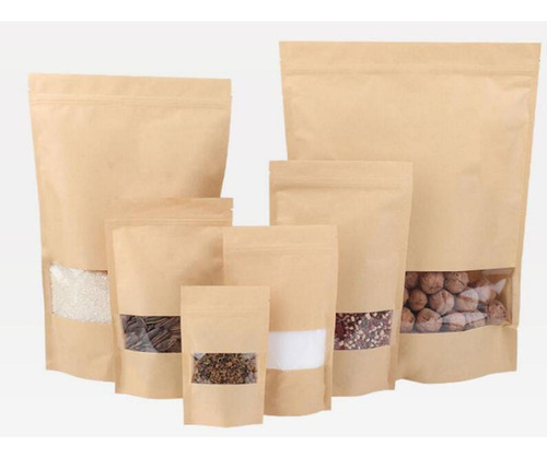 Bolsas De Almacenamiento De Alimentos Bolsa De 18x26 + 4cm