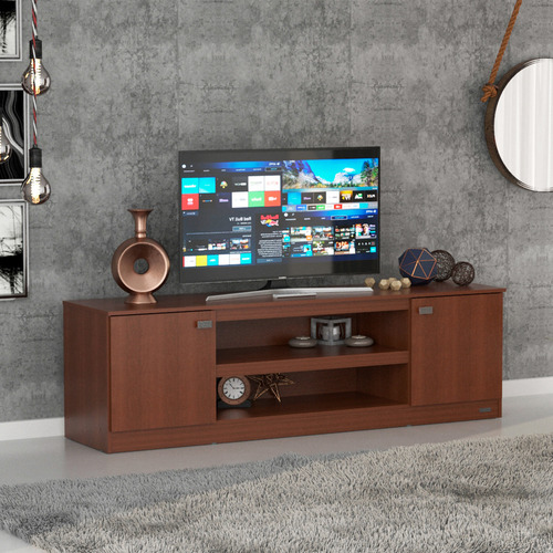 Mueble Tv Rack 128 Mosconi Mesa Tv Led Tabaco No