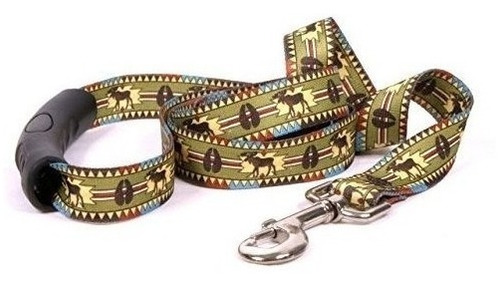 Diseño De Perro Amarillo Moose Lodge Ezgrip Dog Leash Con C