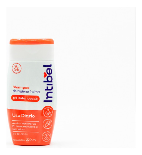 Intibel Shampoo Higiene Intima Uso Diario Natural 220 Ml