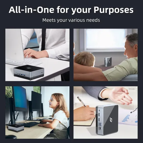 Mini Pc Intel N5095a Quad-core (beat N5105) De Hasta 2.9 Ghz