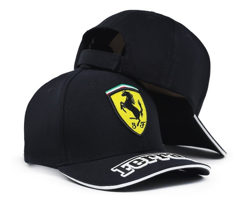 Boné Masculino Scuderia Ferrari Aba Curva Oferta