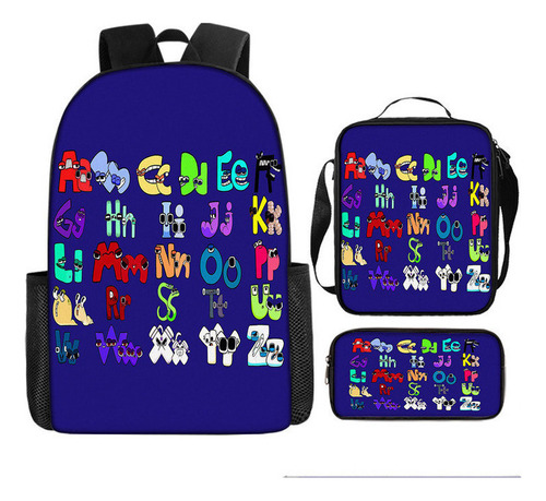 Numberblocks Mochila De Estudiante Impresa Mejor Vendido .r