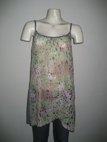 Musculosas De Gasa Estampada Talles Grandes Especiales