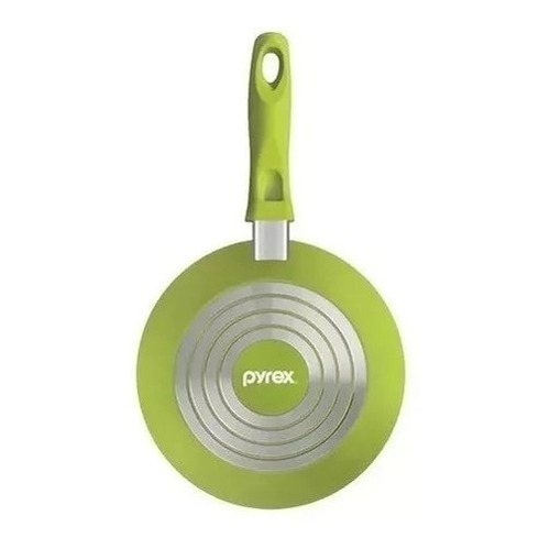 Sartén Pyrex Fuego Teflonado 24 Cm Verde Oferta  