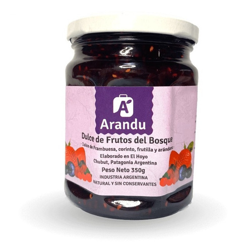 Mermelada Arandu Frutos Del Bosque 350g