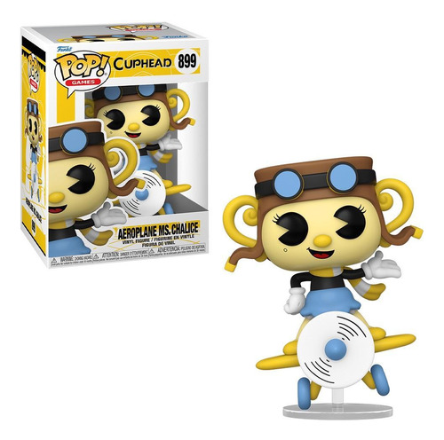 Funko Pop Cuphead - Aeroplane Ms.chalice 899