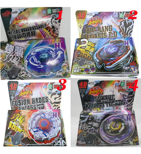 Figuras Beyblade 10 Pza (Usado)