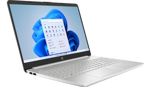 Notebook HP Laptop 15-DY5073DX plateada táctil Intel Core i7 1255U 16GB de RAM 512GB SSD, Intel Iris Xe 1920x1080px Windows 11