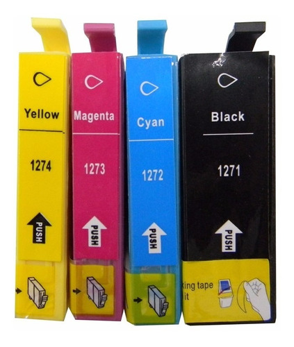 Cartucho Epson  Inktoner T1271, T1272, T1273, T1274 Importad