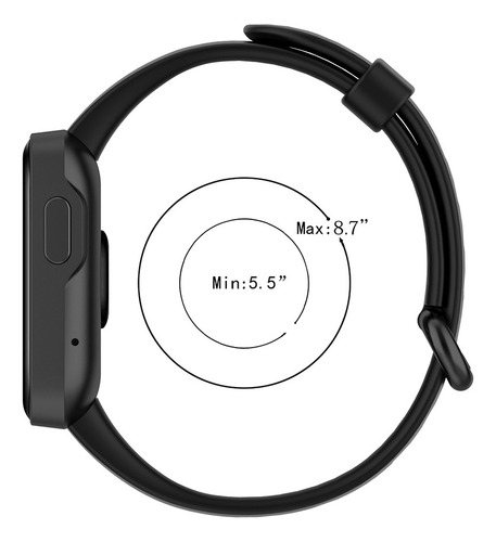 Correa De Reloj Inteligente De Tpu Para Mi Watch Lite/redmi
