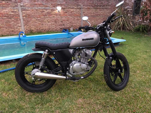 Imagen 5 de 15 de Suzuki Gn 125 Cafe Racer Brat Customizada Pedido