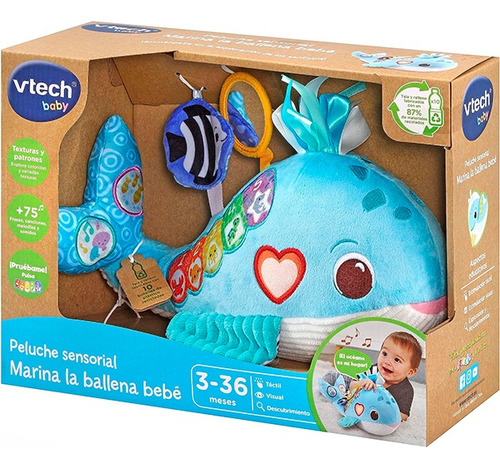 Vtech Baby Peluche Sensorial, Marina La Ballena 80-562822