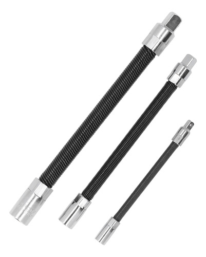 Suporte De Broca De Extensão Flexível, 3 Peças De Aço Com Mo