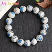 Pulsera Con Cuentas De Piedra Natural K2 Para Mujer, Brazale