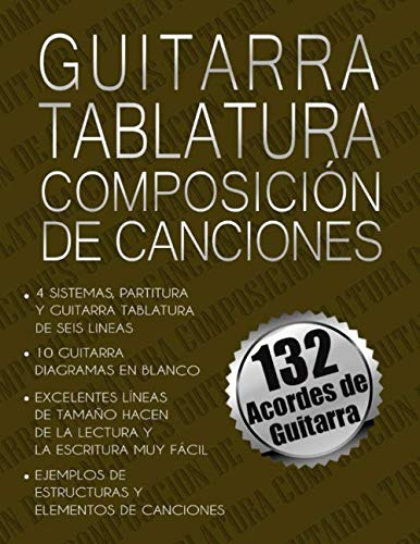 Guitarra Tablatura Composicion De Canciones: 132 Acordes De