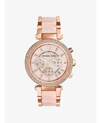 comprar Michael Kors Parker Mk5896 Cronógrafo Rose Reloj Mujer
