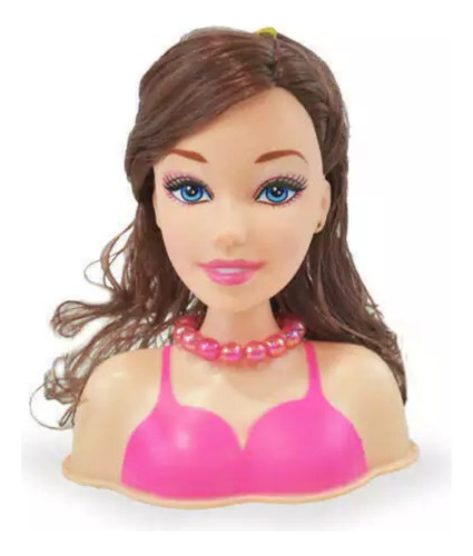 Cabeza De Muñeca Para Peinar + Accesorios Para El Pelo