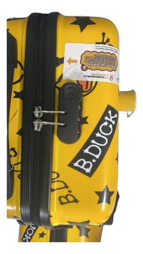 Maleta B Duck Infantil Con Asiento Amarillo B Duck