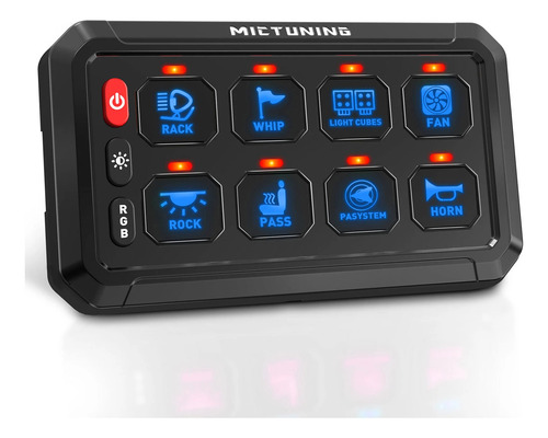 Botonera Universal Inalambrica Mictuning P1 8 Botones