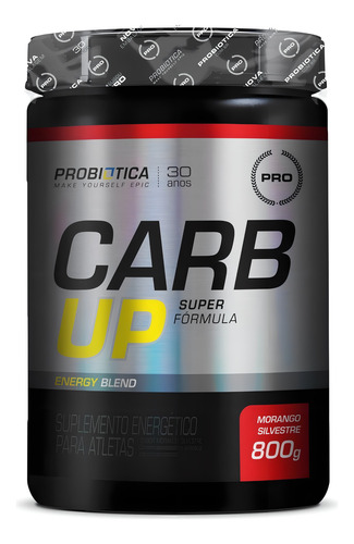 Suplemento Em Pó Probiótica Professional Line Sabor Açaí Com Guaraná Em Pote De 800ml