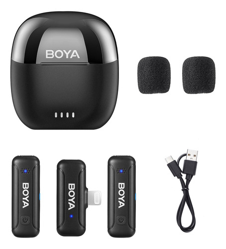 Micrófonos Inalámbricos De Solapa Lavalier Boya By-wm3t-d2 P