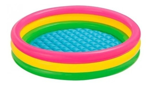 Piscina Con 200 Pelotas Mas Intex 114cm Plástico