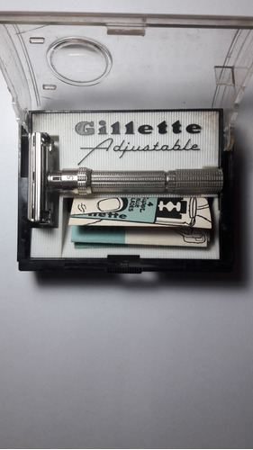 Máquina De Afeitar Gillette Adjustable Usa 