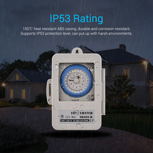 Programable Timer Switch Box Ac 100-240v Ip53 2