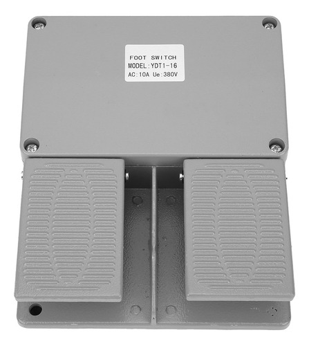 Interruptor De Pedal Doble Berm Para Alimentación De Máquina