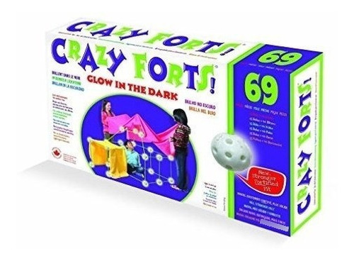 Everest Toys Crazy Forts Glow In The Dark 69 Piezas